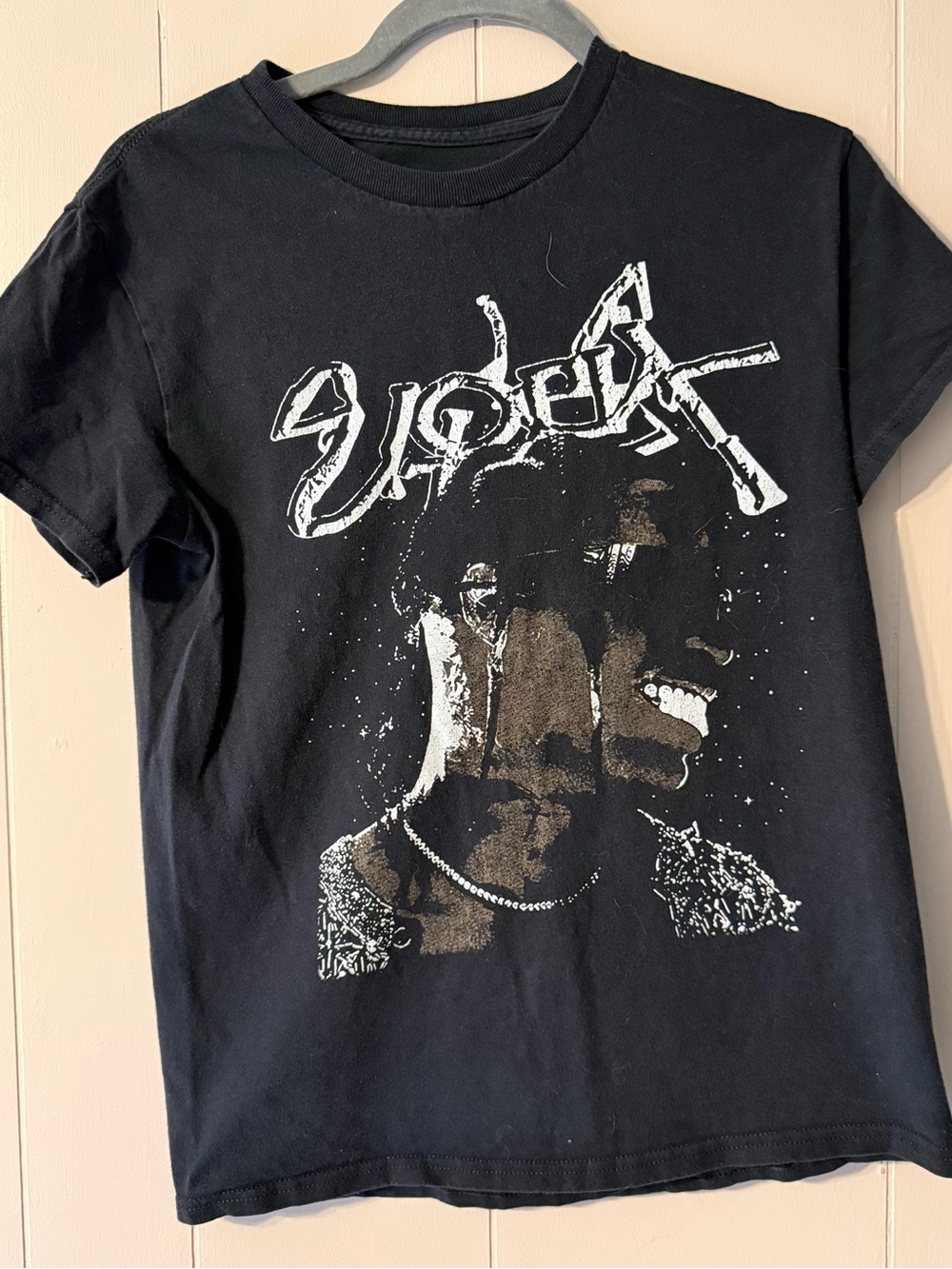 Travis Scott Utopia Tour Graphic T-Shirt Black Double-Sided Concert Merch Size S